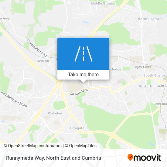 Runnymede Way map