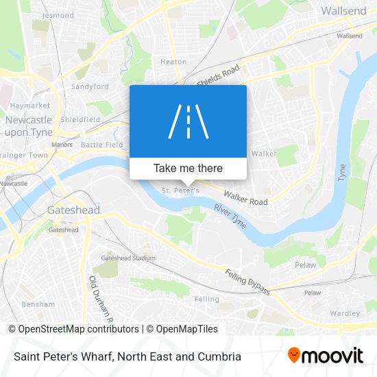 Saint Peter's Wharf map