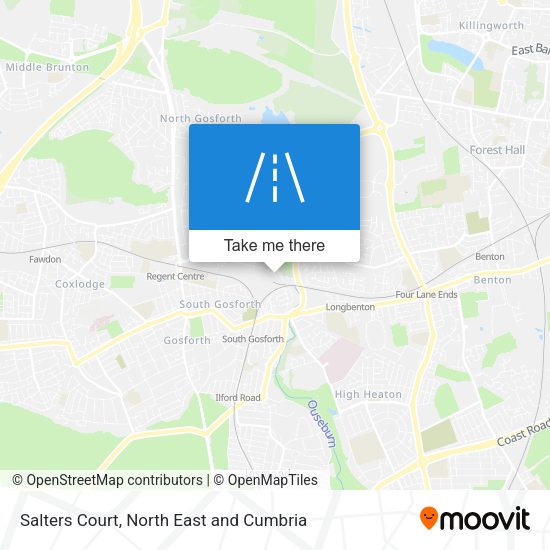 Salters Court map