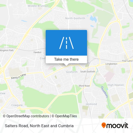 Salters Road map