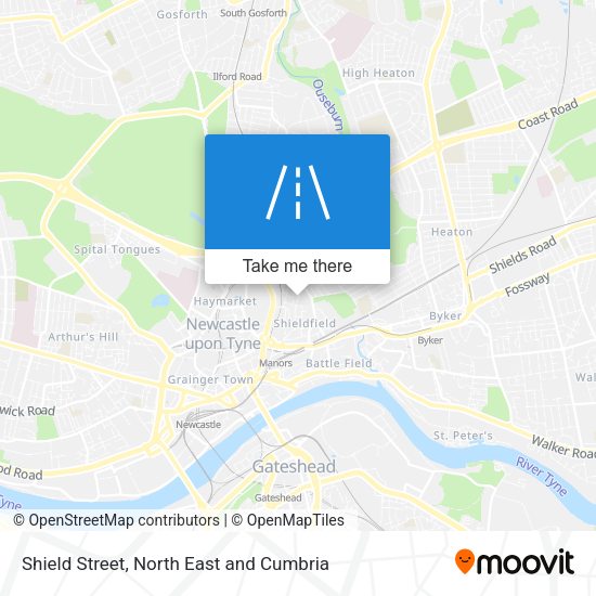 Shield Street map