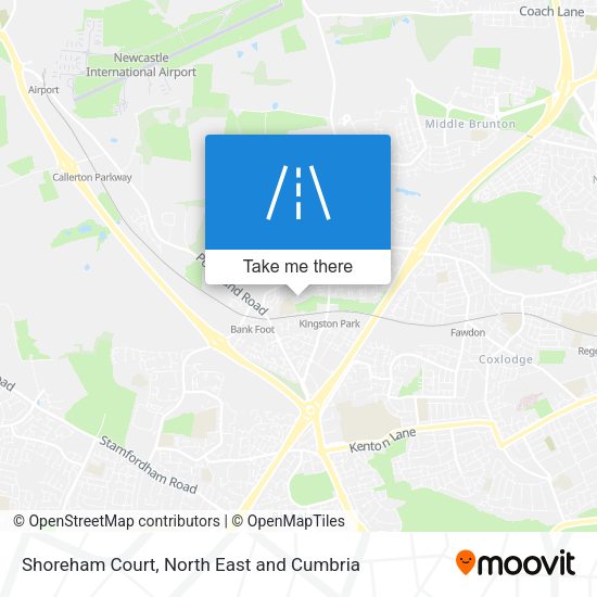 Shoreham Court map
