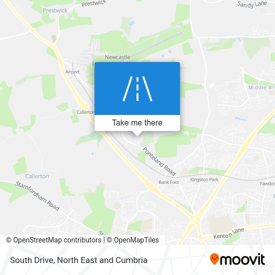 South Drive map