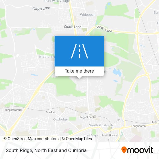 South Ridge map