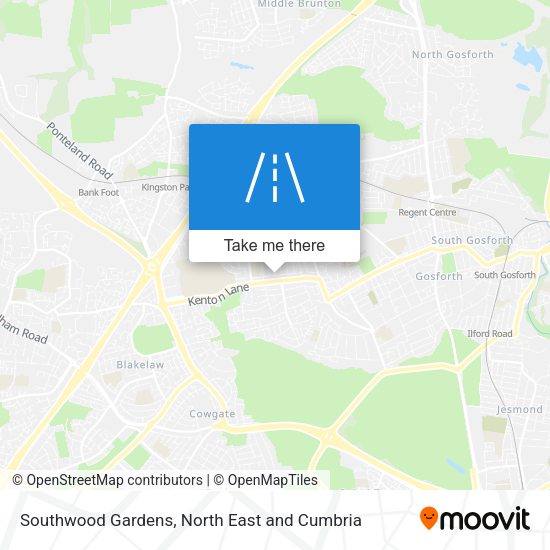 Southwood Gardens map