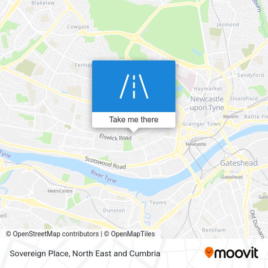 Sovereign Place map