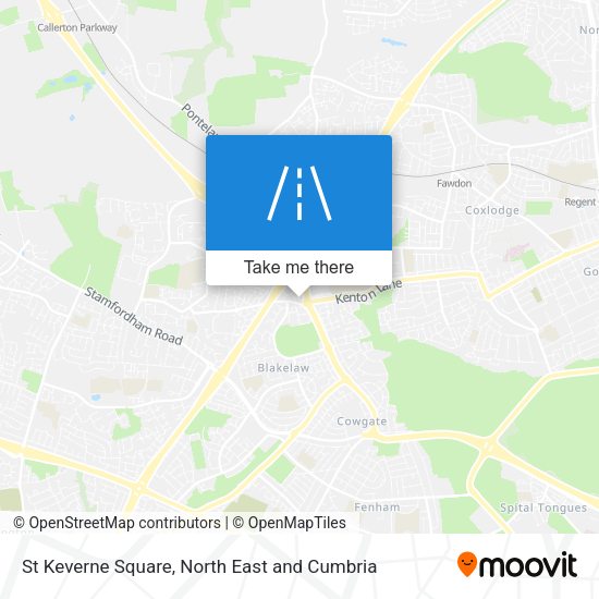 St Keverne Square map
