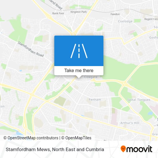 Stamfordham Mews map