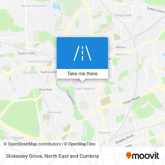 Stokesley Grove map
