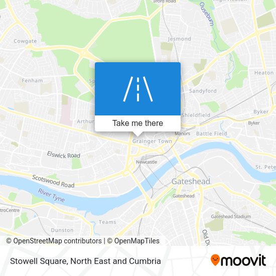 Stowell Square map