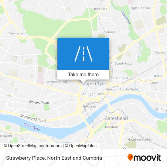 Strawberry Place map