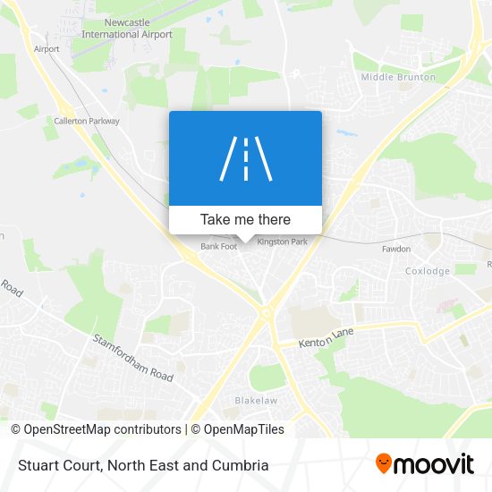 Stuart Court map