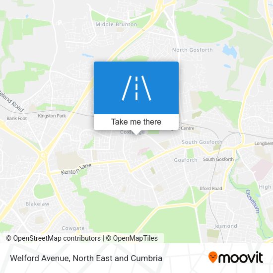 Welford Avenue map
