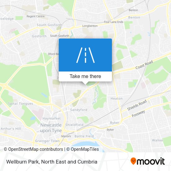 Wellburn Park map