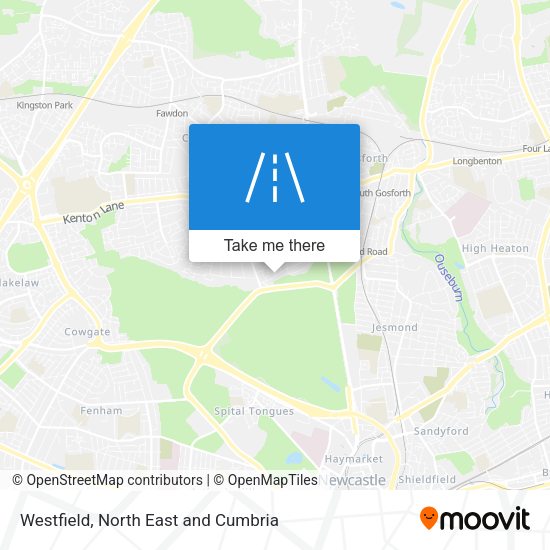 Westfield map