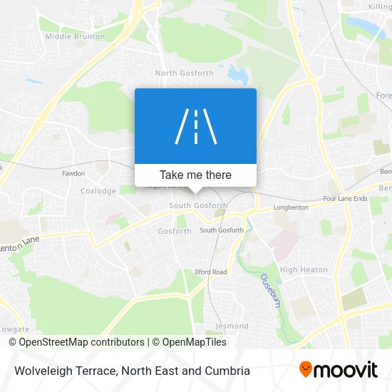 Wolveleigh Terrace map