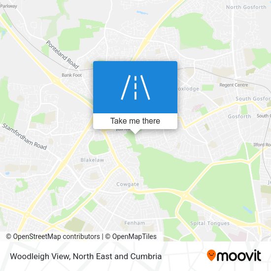 Woodleigh View map