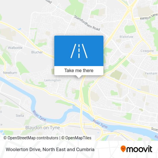 Woolerton Drive map