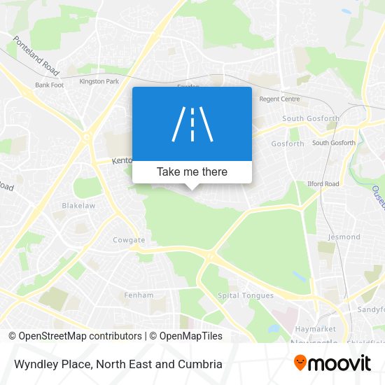 Wyndley Place map
