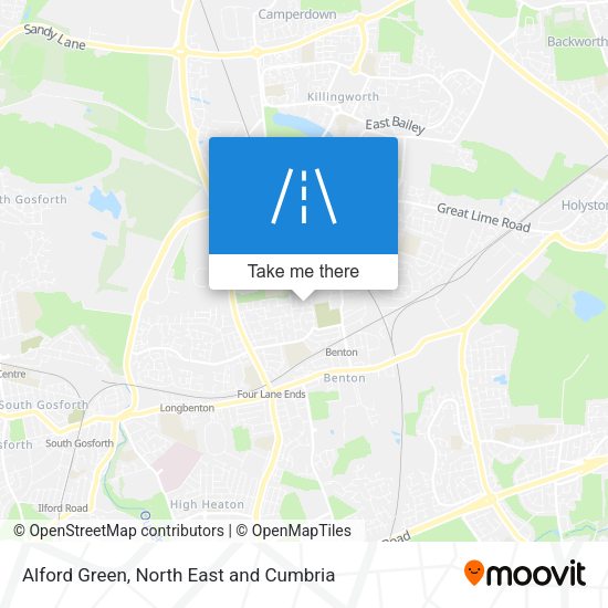 Alford Green map