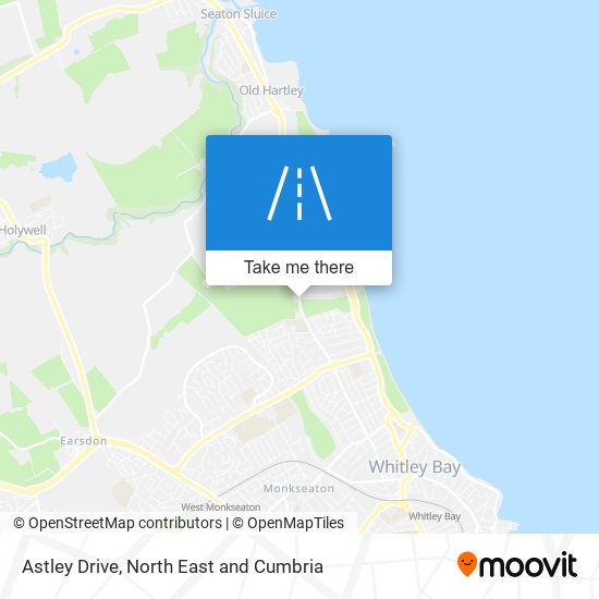 Astley Drive map