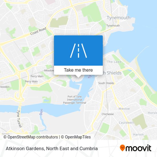 Atkinson Gardens map