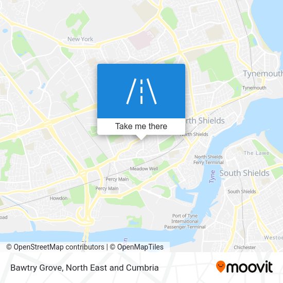 Bawtry Grove map