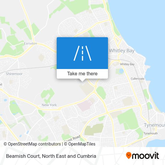 Beamish Court map
