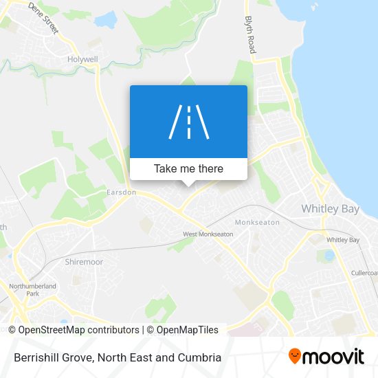 Berrishill Grove map
