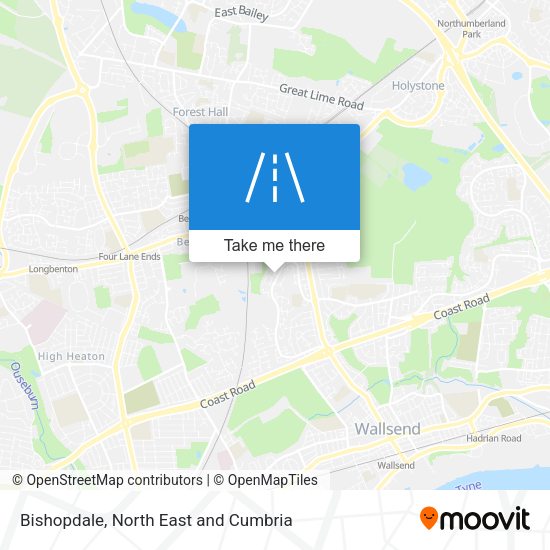 Bishopdale map
