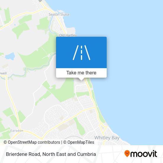 Brierdene Road map