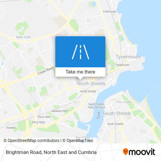 Brightman Road map