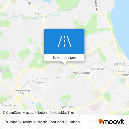 Burnbank Avenue map