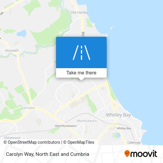 Carolyn Way map