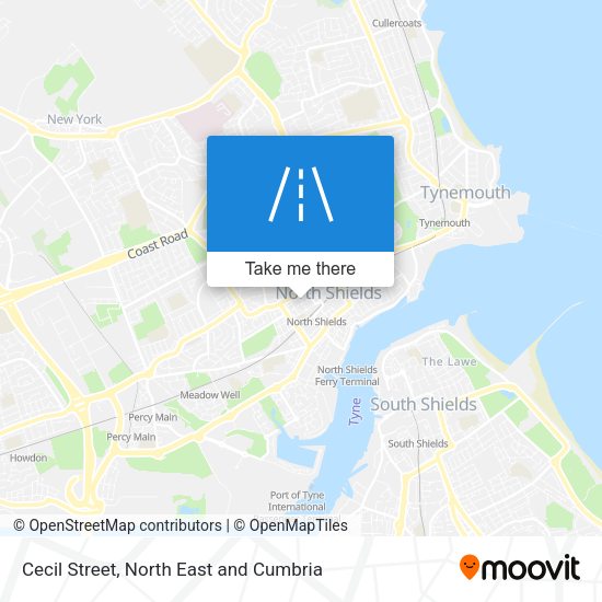 Cecil Street map