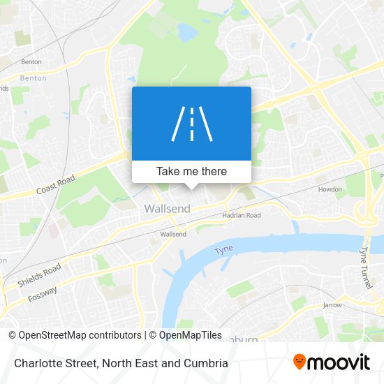 Charlotte Street map