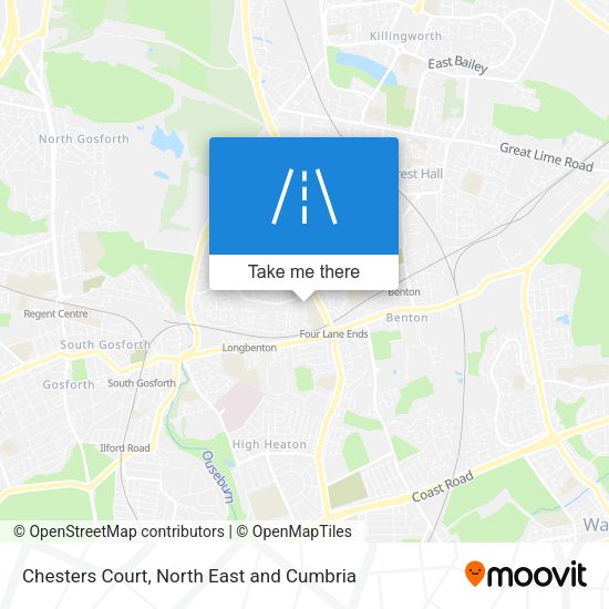 Chesters Court map