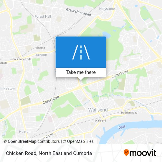 Chicken Road map