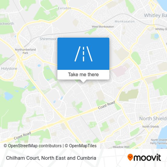 Chilham Court map