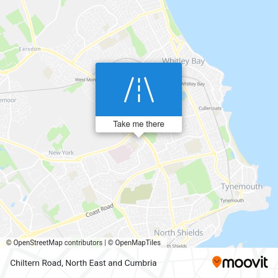 Chiltern Road map