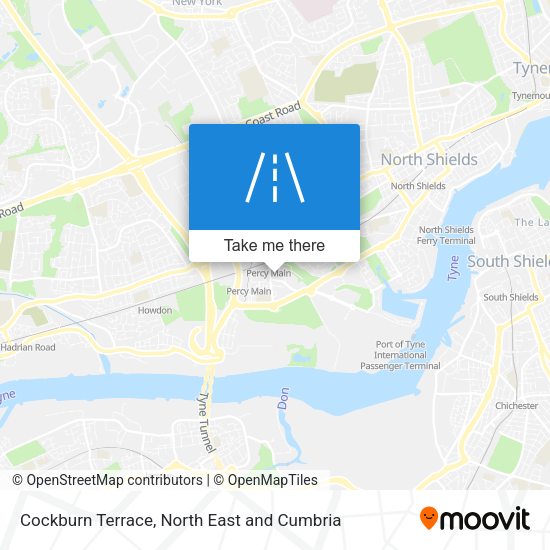 Cockburn Terrace map