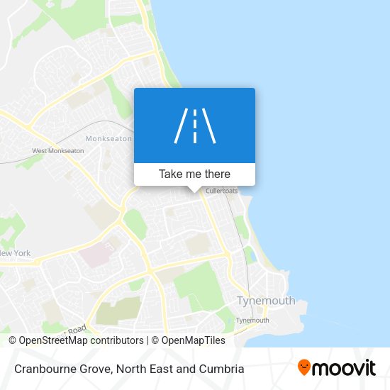 Cranbourne Grove map