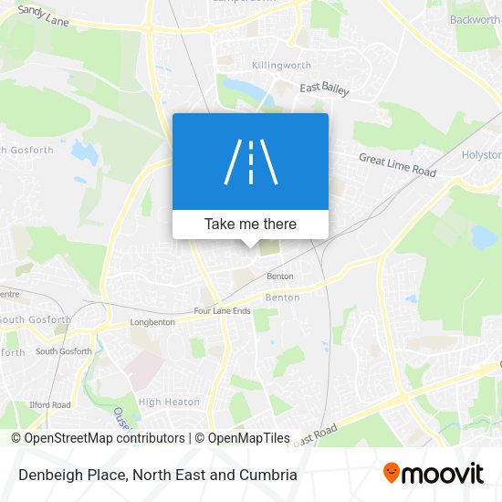 Denbeigh Place map