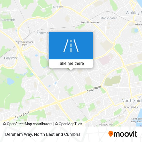 Dereham Way map