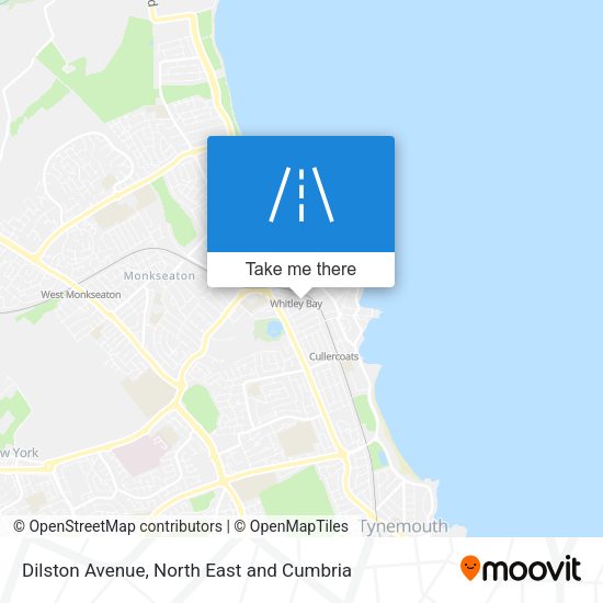 Dilston Avenue map
