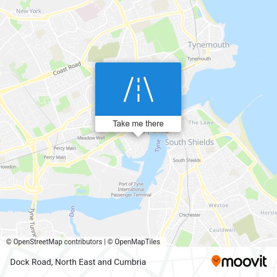 Dock Road map