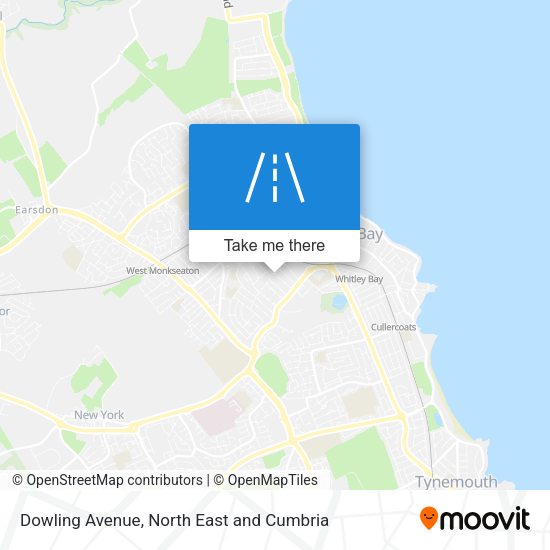 Dowling Avenue map