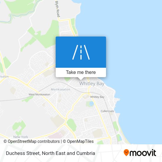 Duchess Street map