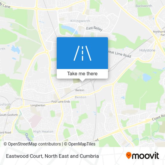 Eastwood Court map