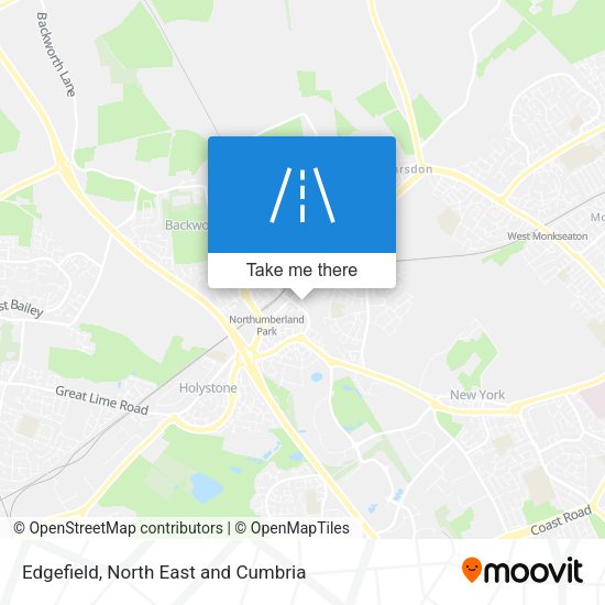 Edgefield map